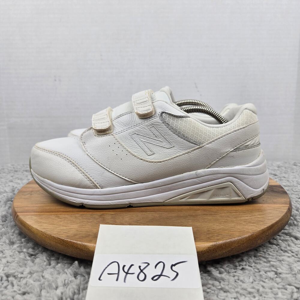 New Balance Women 9D Wide 928v3 White Hook Loop Daily Comfort Daily Walking Shoe